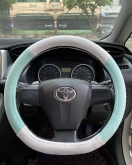 Leather Dshape Steering Wheel Cover