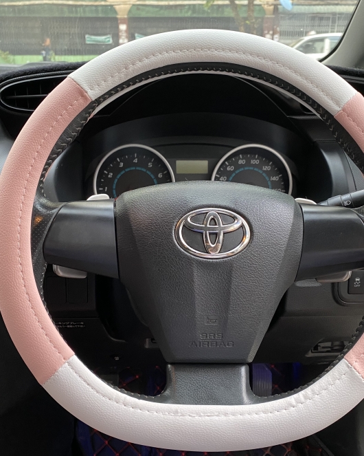 Leather Dshape Steering Wheel Cover