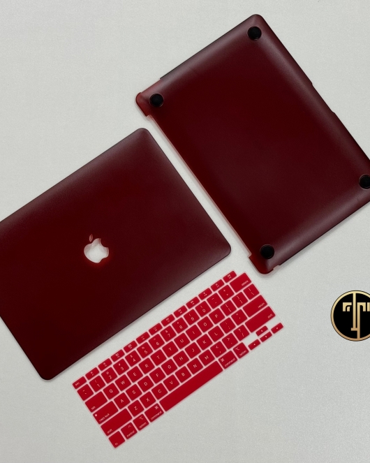 Fog Case Red MacBook Cover